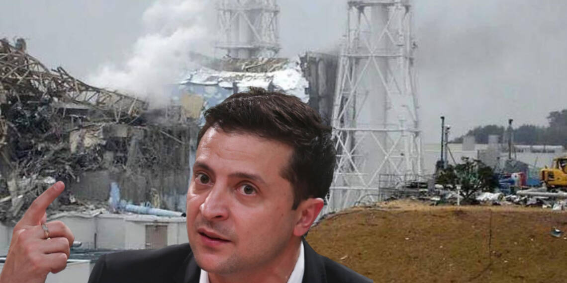 Zelensky has damaged his own nuclear power plant and exposed the world to a Chernobyl-like threat