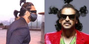 Upendra Rao funny hairstyle