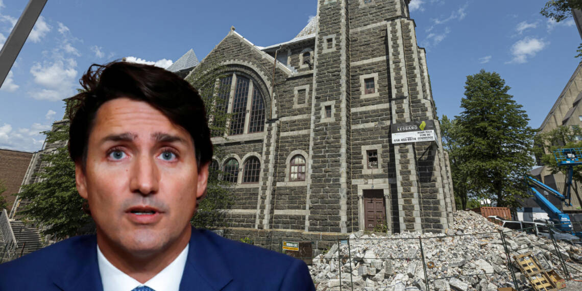 Trudeau’s liberalism hits Quebec large with Catholic churches getting demolished