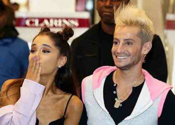 Ariana Grande with Frankie Grande