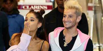 Ariana Grande with Frankie Grande
