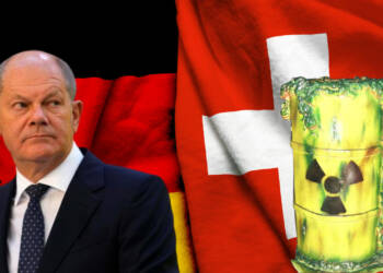 Switzerland turns Germany into a radioactive junkyard