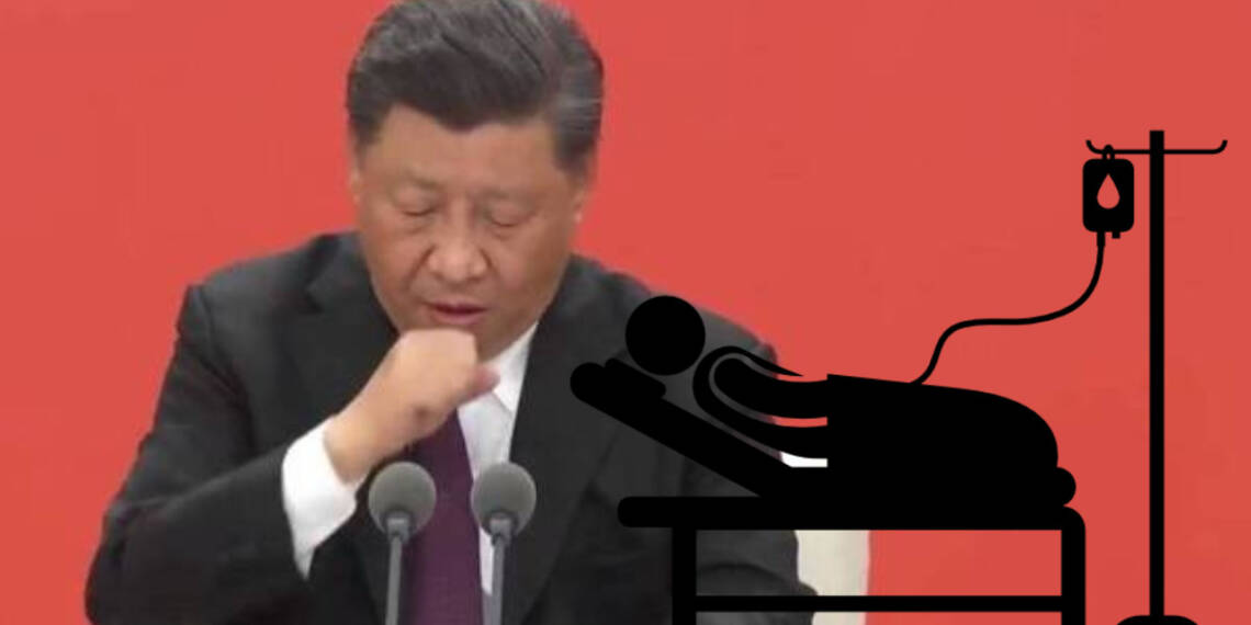 Jinping is politically invincible but biology has come for him