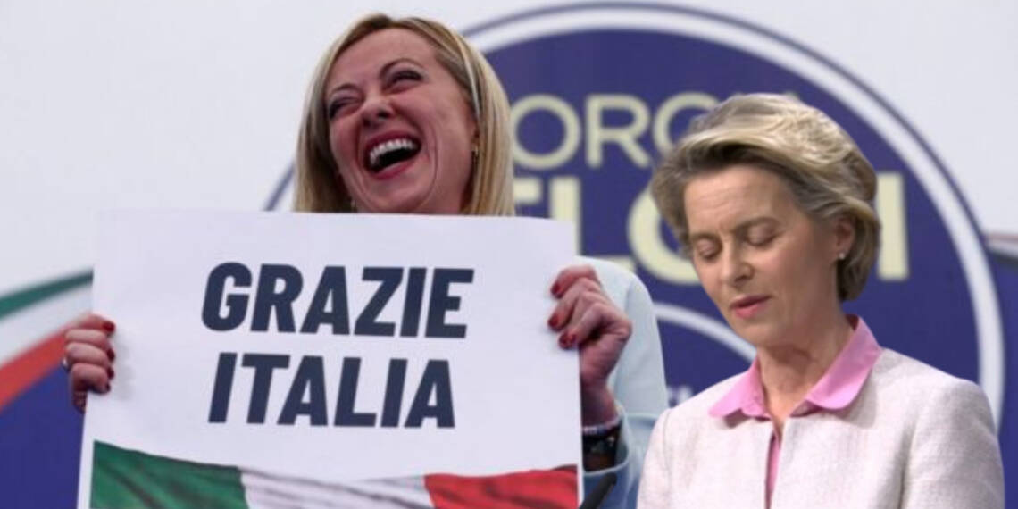 EU invites Italy’s wrath as Ursula goes bonkers at Meloni