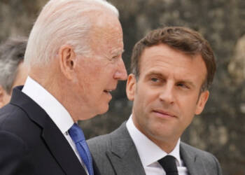 Macron Biden