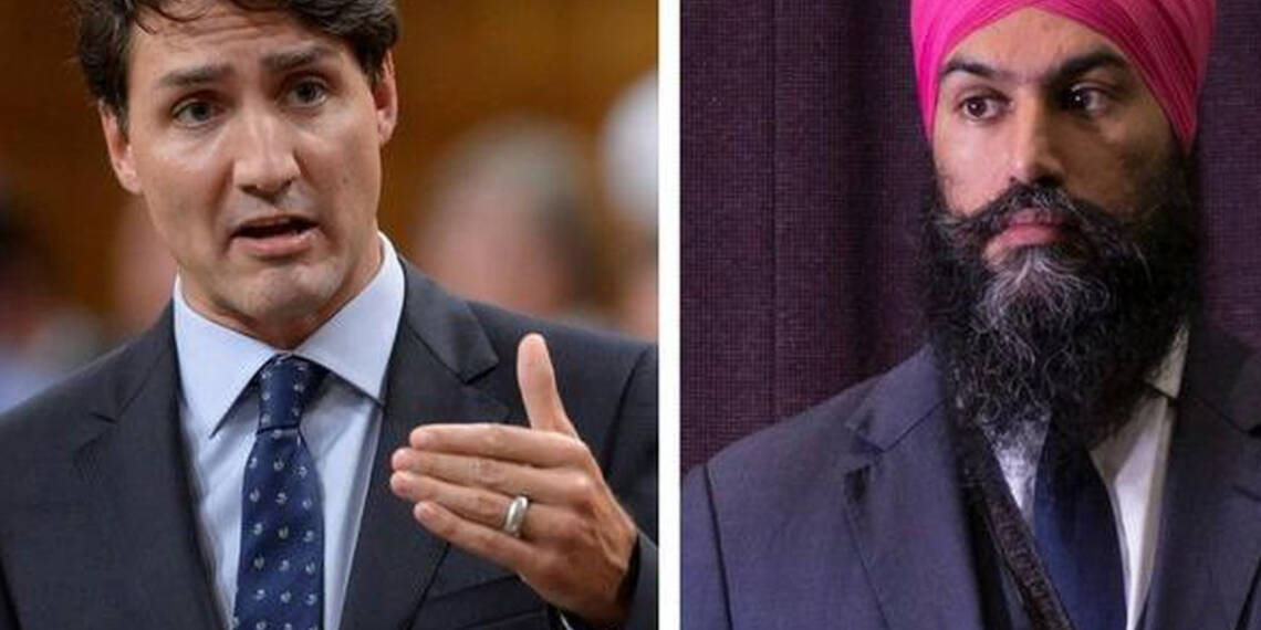 Did Jagmeet Singh just accuse Trudeau of artificially inflating food prices?