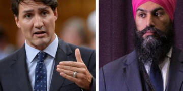 Did Jagmeet Singh just accuse Trudeau of artificially inflating food prices?