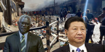 The people in the Solomon Islands have decided to throw China and its poodle PM out of power