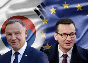 Poland has one foot in NATO and the other in Asia