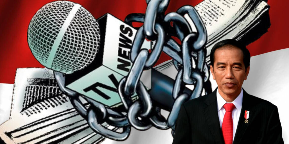Under dictator Joko Widodo, journalism is treason and citizens are slave