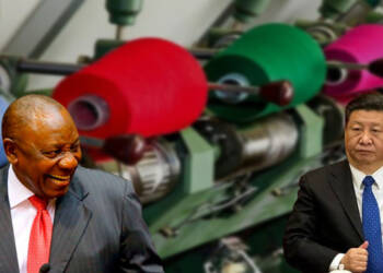 South Africa has taken the first step towards ridding its textile sector of China