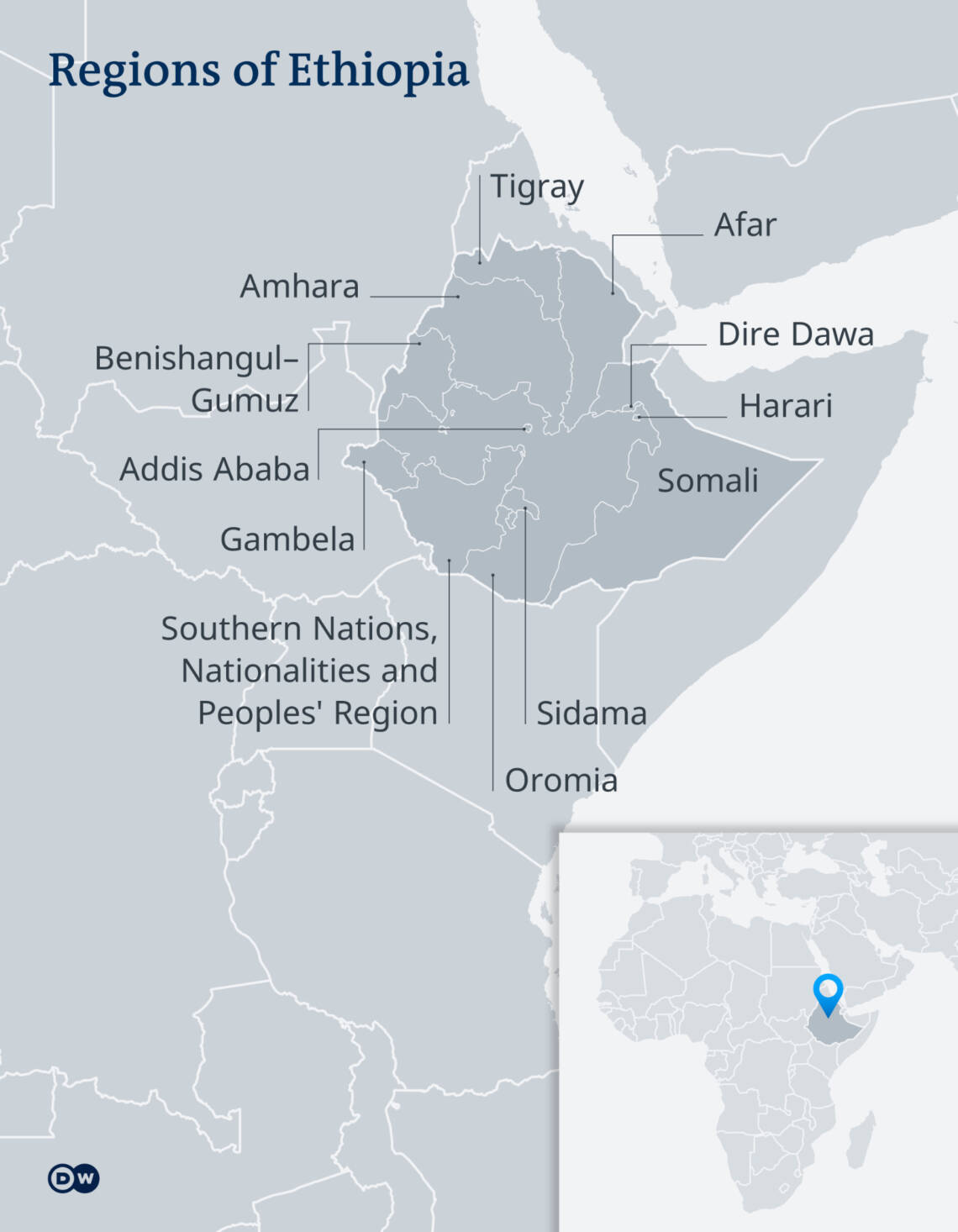 Eritrea Unleashes Its Military Against Tigray Terrorists TFIGlobal   Tigray Map 1140x1466 