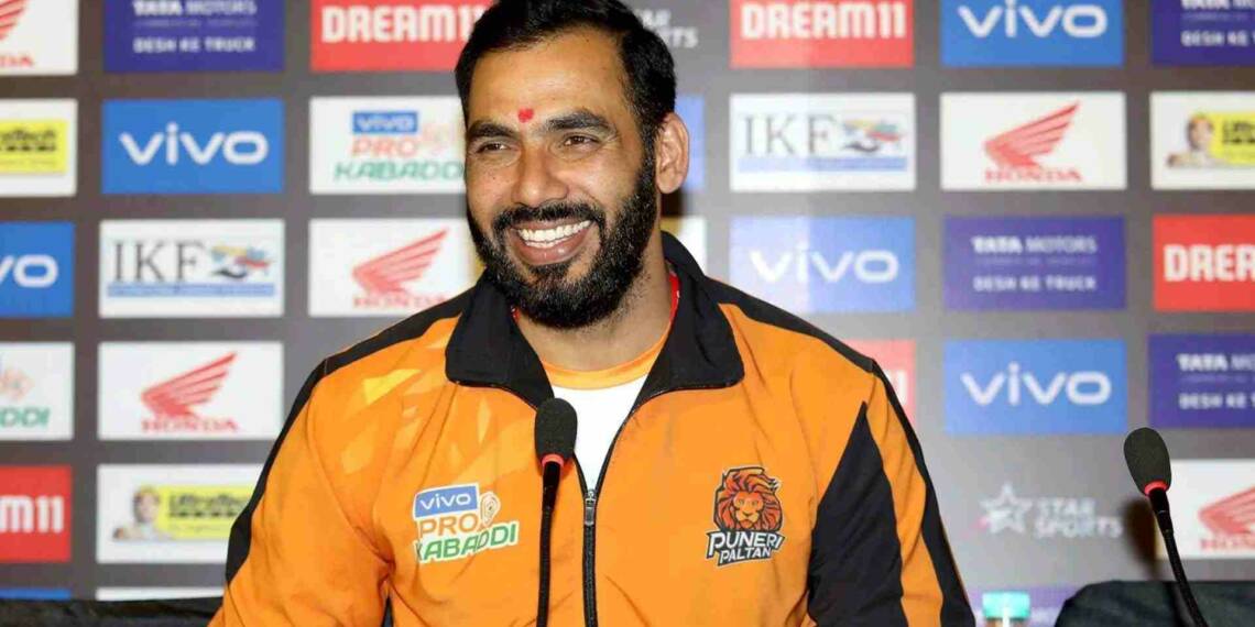 Anup Kumar in a press conference