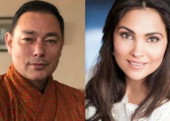 Kelly Dorji with lara dutta
