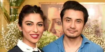 Meesha Shafi with her co actor