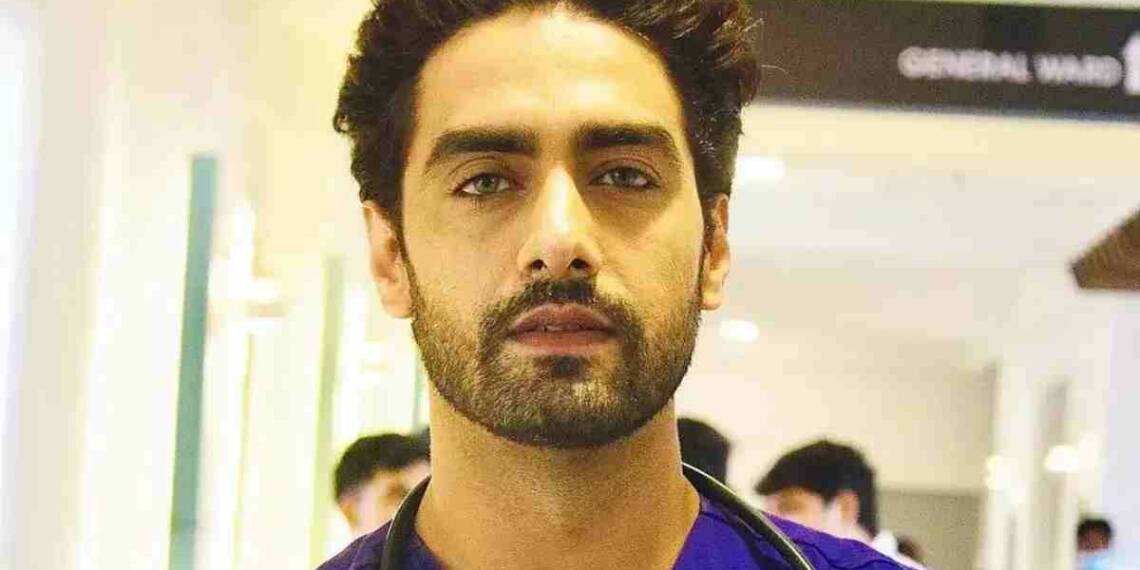 Rohit Purohit in a tv show scene