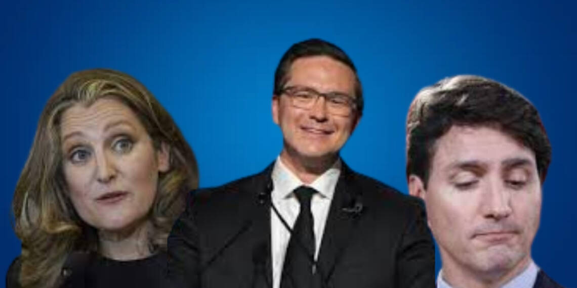 The brewing tensions between Freeland and Trudeau can end up making Poilievre the next PM of Canada