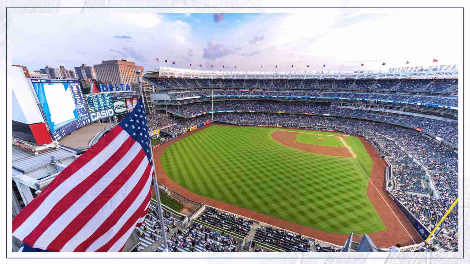 161 st Yankee Stadium drone view 2