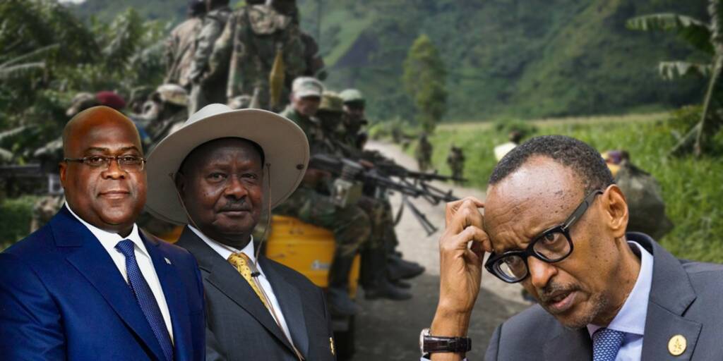 RWANDA-Uganda-DRC