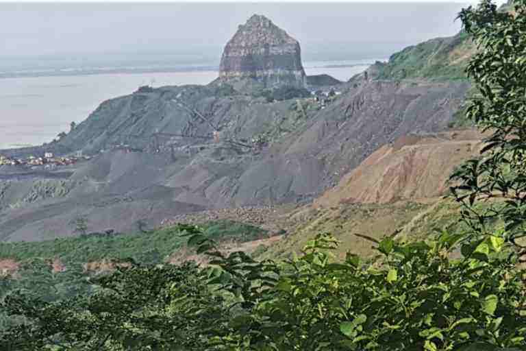 Rajmahal hills top hill