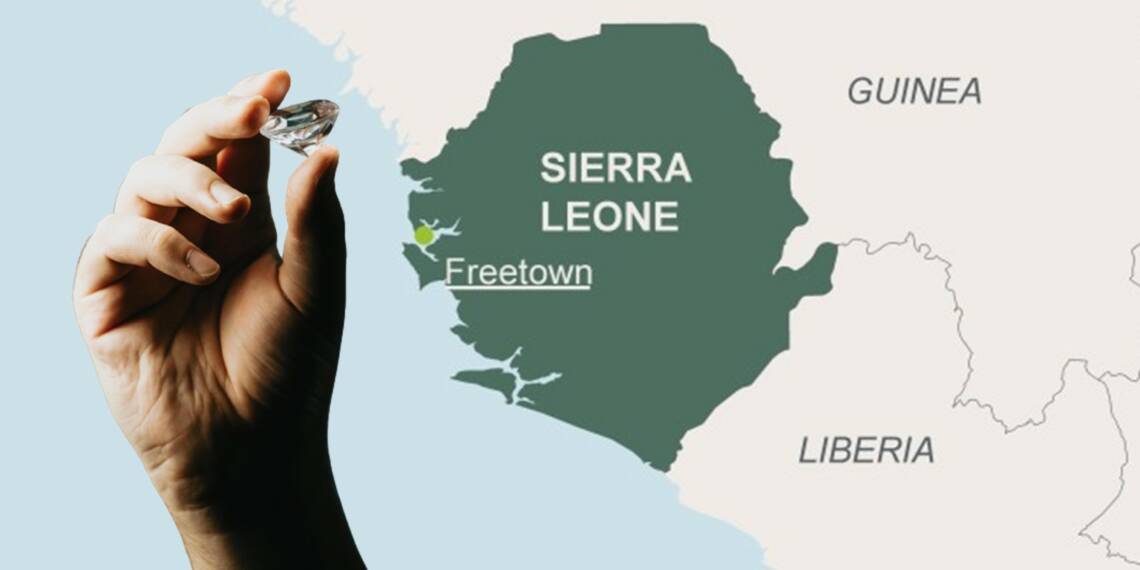 Sierra Leone: An embattled African nation and the world’s “Diamond Capital” in making