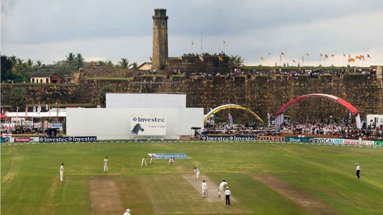 The Galle International Stadium fort view