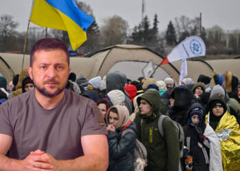 Zelensky bars angry Ukrainians from entering Ukraine to avoid a civil uprising