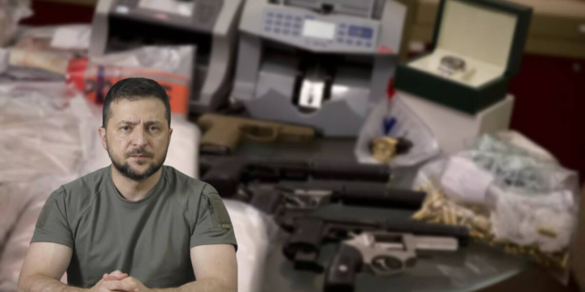 Zelensky sold arms and weapons worth billions to criminal gangs wreaking havoc on Europe
