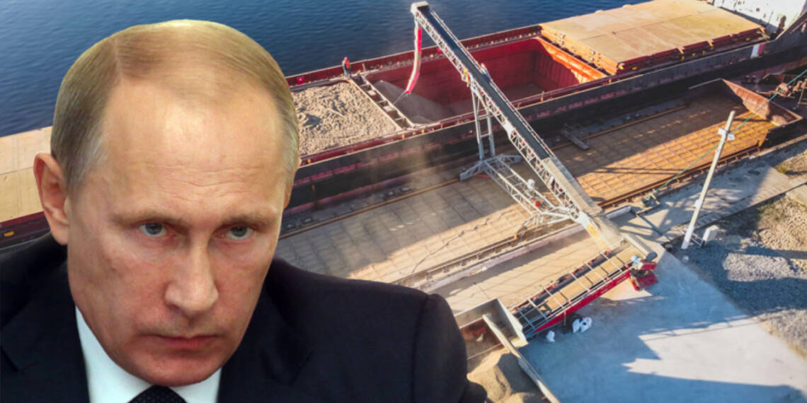 Russia is willing to give its grain to Europe but the west is busy spinning propaganda