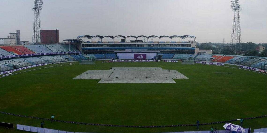 Zahur Ahmed Chowdhury Stadium rain