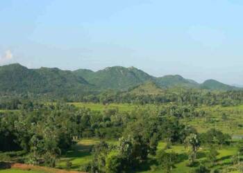 Rajmahal Hills daylight view