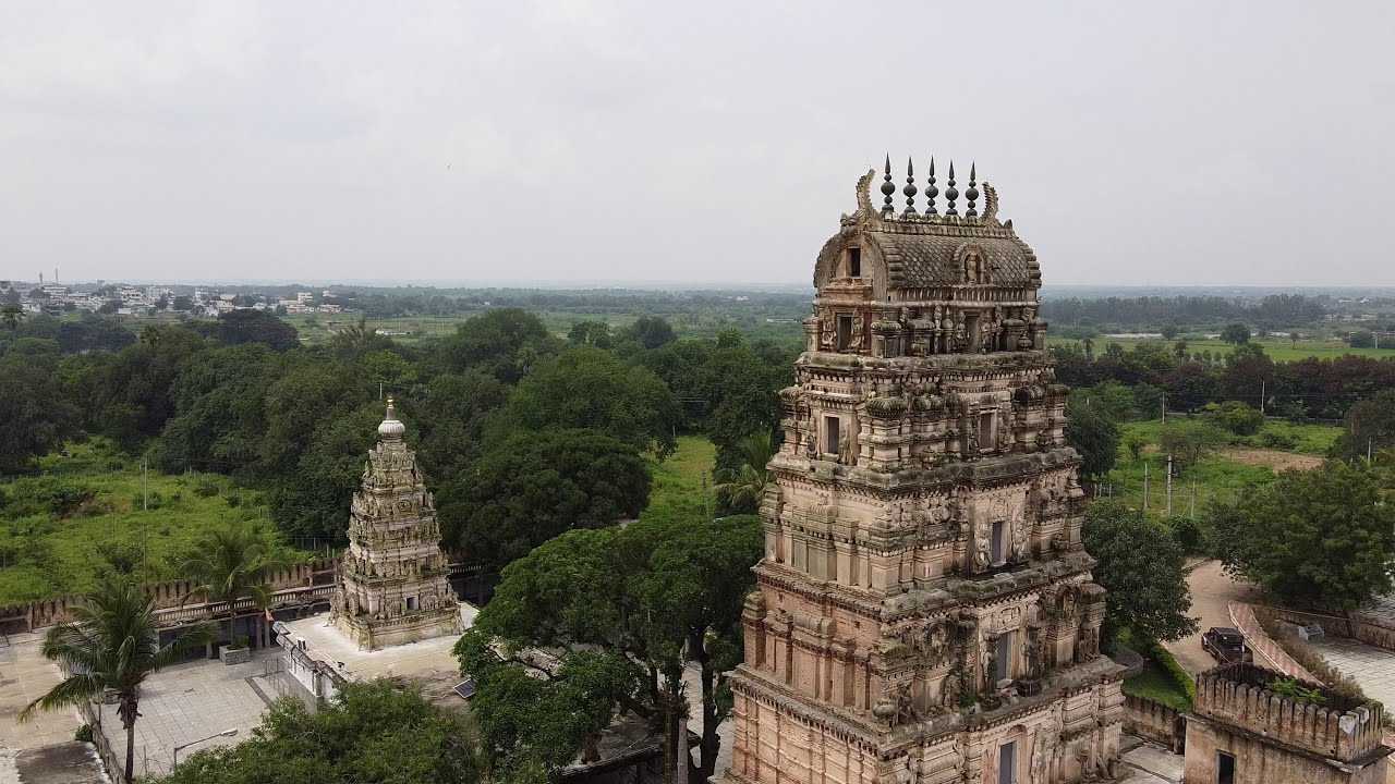 Ammapalli Temple aerial view