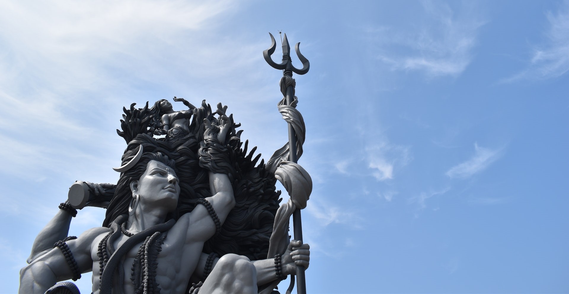 Azhimala Shiva statue