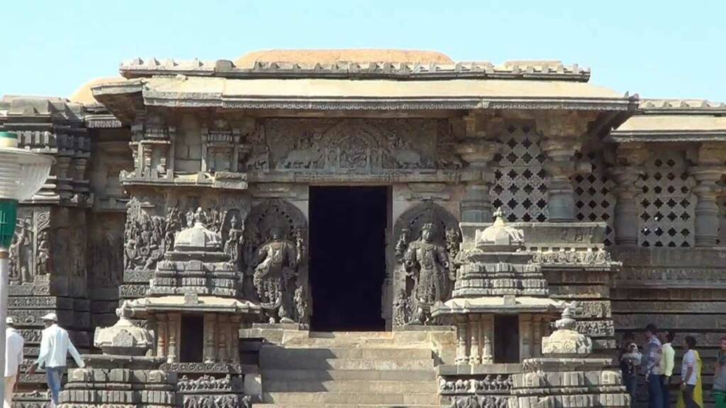 Hoysaleswara Temple art work