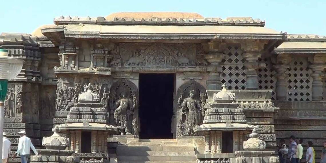 Hoysaleswara Temple art work