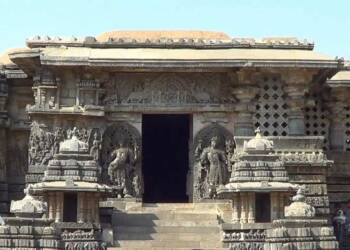 Hoysaleswara Temple art work