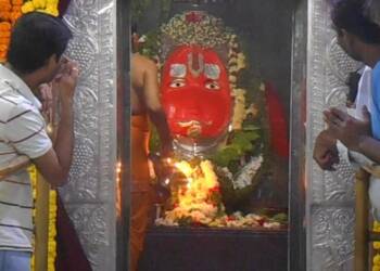 Karmanghat Hanuman Temple entry