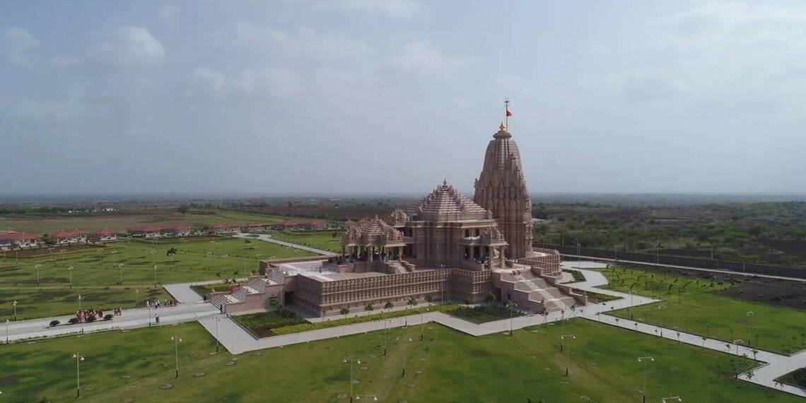 Khodaldham Temple park