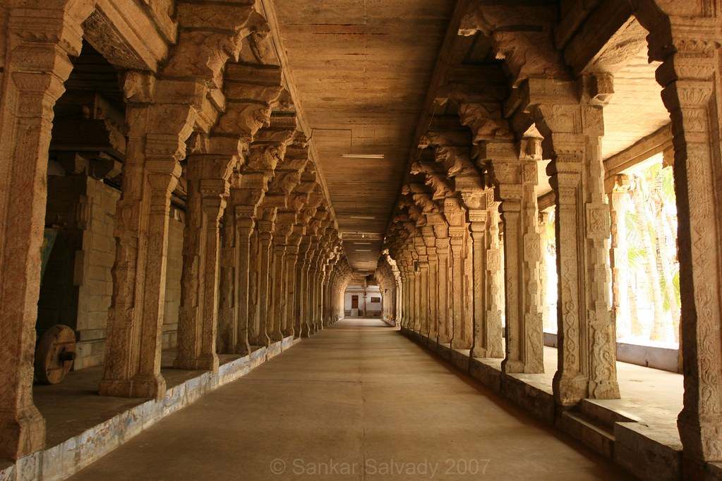 Nellaiappar Temple pillars 