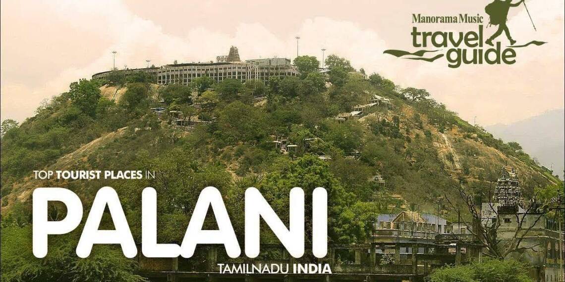 Palani Temple Hill view