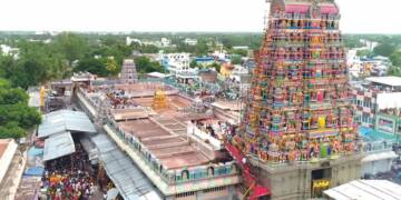 Samayapuram Mariamman Temple complex