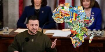 Zelensky sets his parasitic eyes on Africa