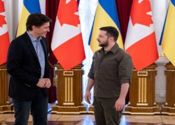 New Canada: Lighting Ukraine while Canada goes dark