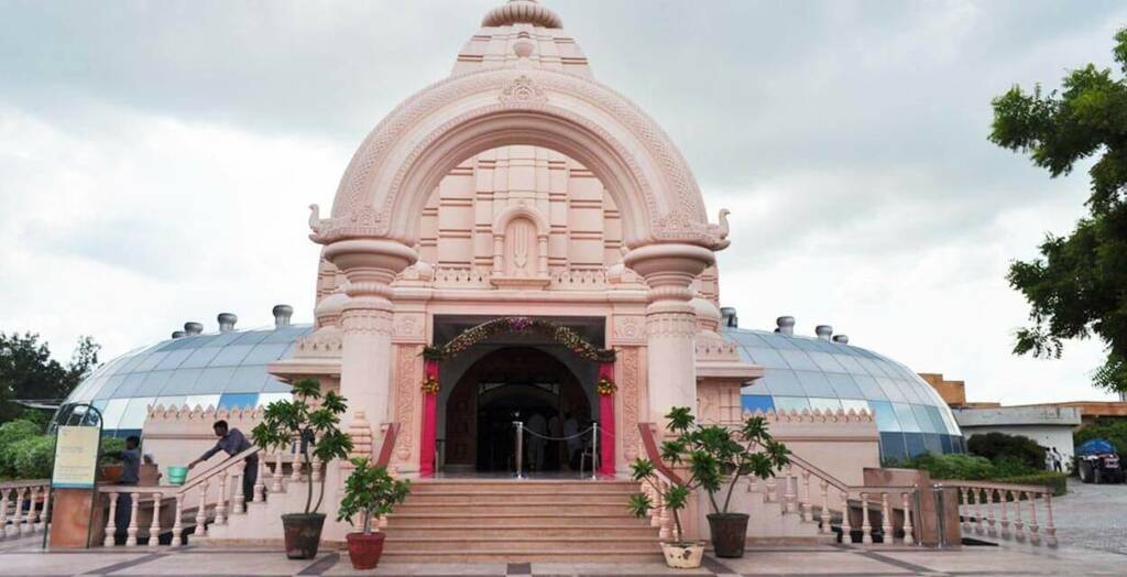 Akshaya Patra Temple entrance