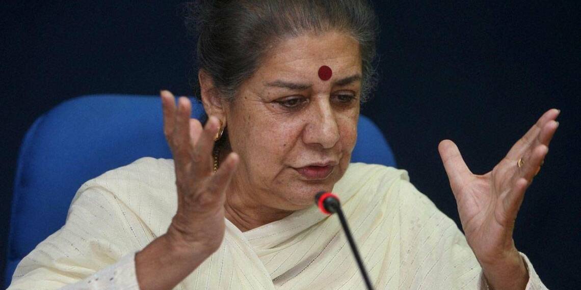 Ambika Soni in press conference