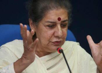 Ambika Soni in press conference