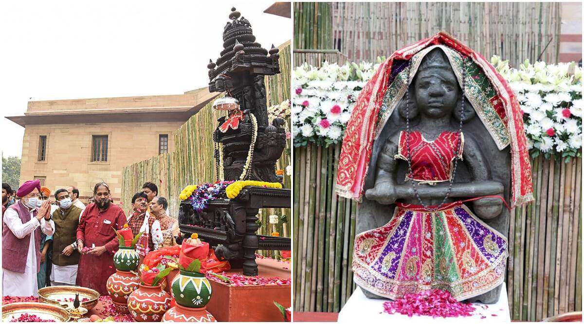 Annapurna Temple Kashi OLD IDOL