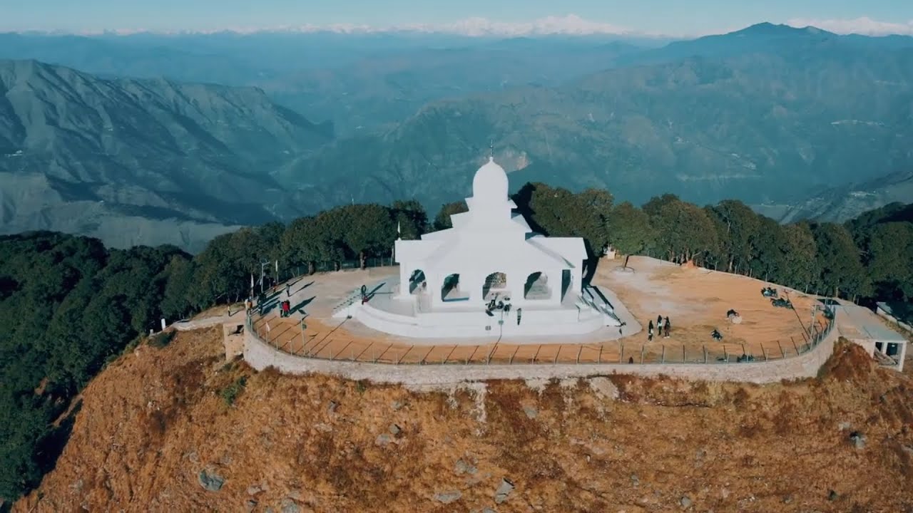 Bhadraj Temple drone view