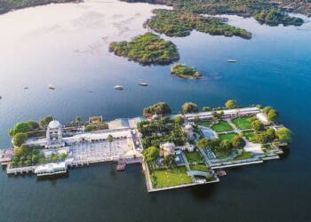 Jag Mandir Drone view