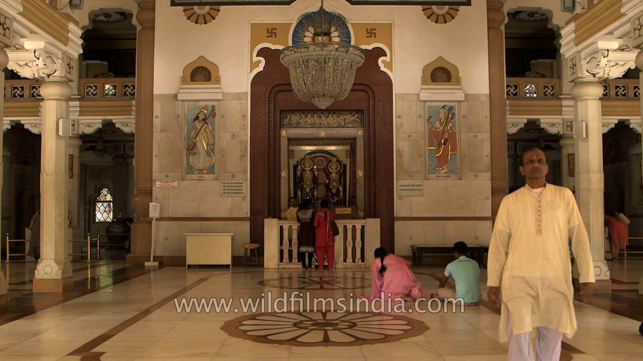 Laxminarayan Temple inside view